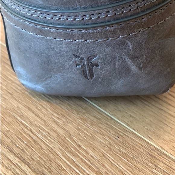 Frye Riviana Mini Tote in Ice gray leather handbag - Picture 5 of 12